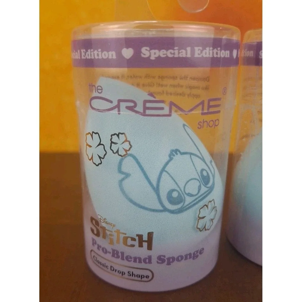 The Creme Shop Disney Stitch Pro Blend Cosmetic Sponge Blenders Special‎ Edition
